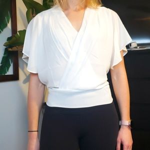 Chicwish white blouse